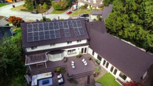 Solar panels house residential 1